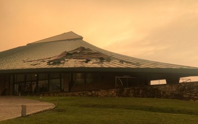 Bad weather and Theotokos Shrine