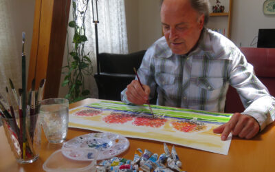 Walter Kostner: ‘Watercolour surprises you, plays with you and with colours